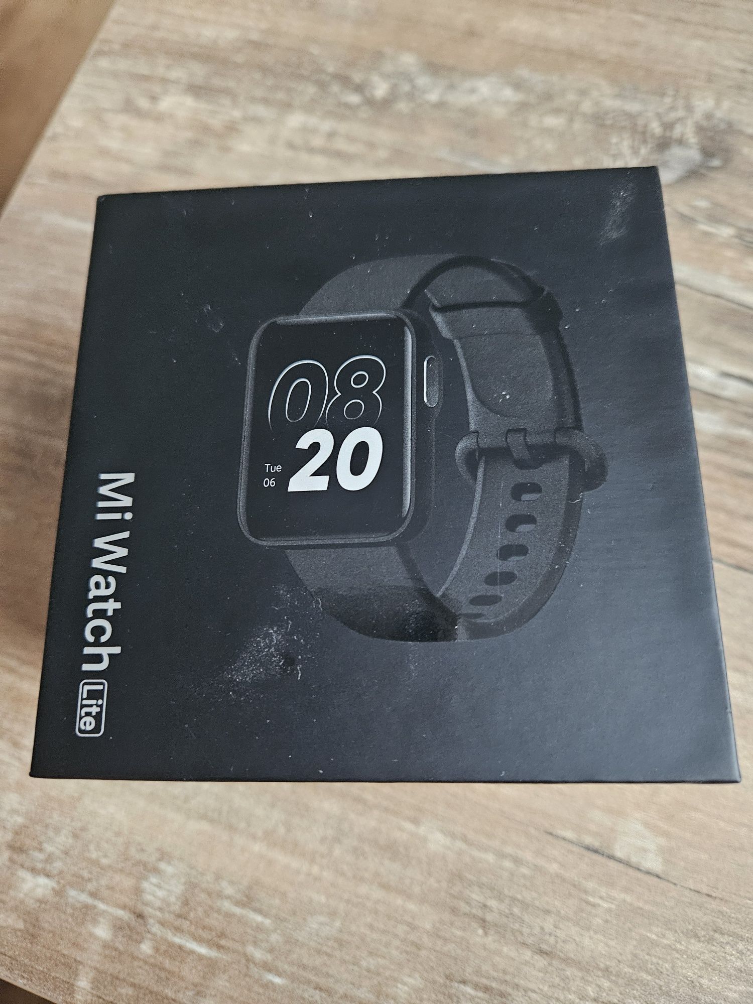 Zegarek czarny smartwatch xiaomi mi watch lite