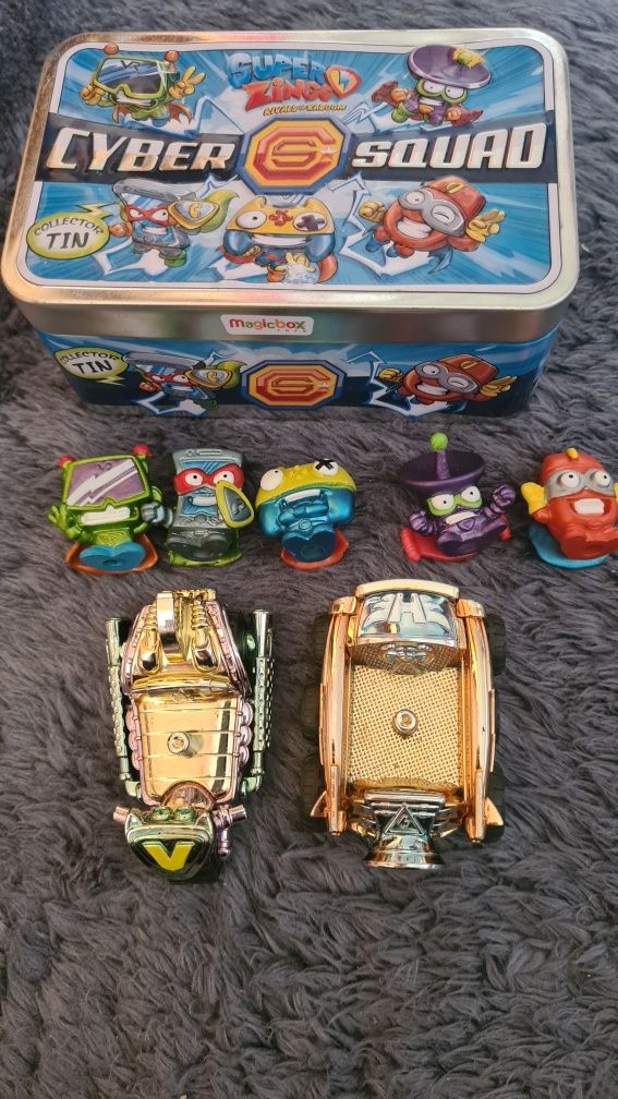 Super zings seria 2 cyber squad i 2 limitowane pojazdy