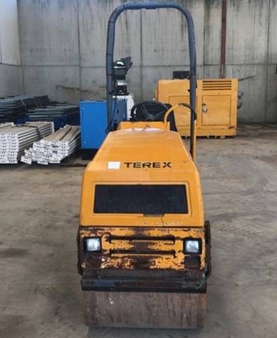 Cilindro compactador Terex TV800