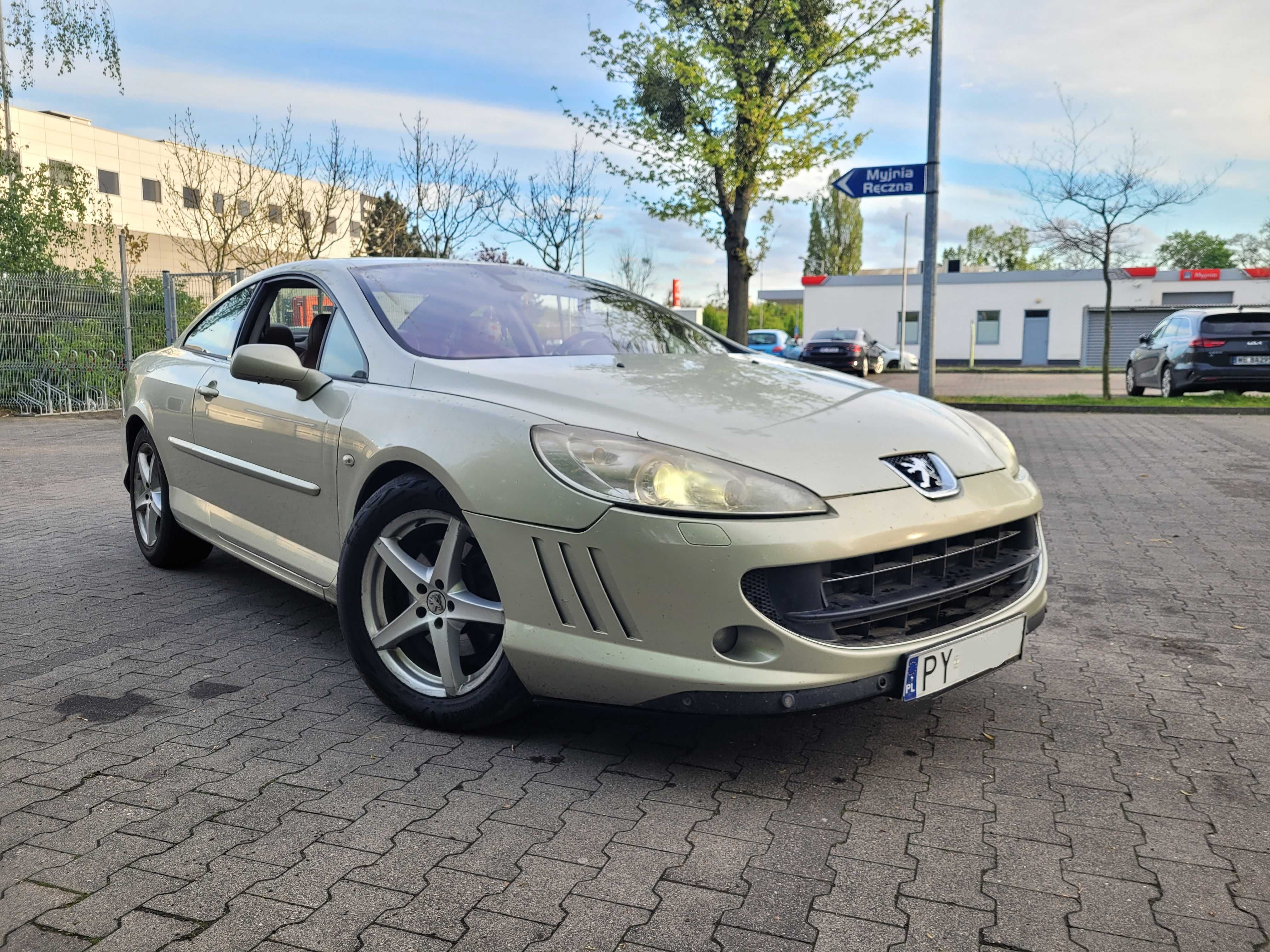 Peugeot 407 Coupe 2.0 JBL bixenon skóra doinwestowany mocno!