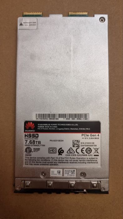 Твердотільний накопичувач Huawei HSSD-D768TL6TN