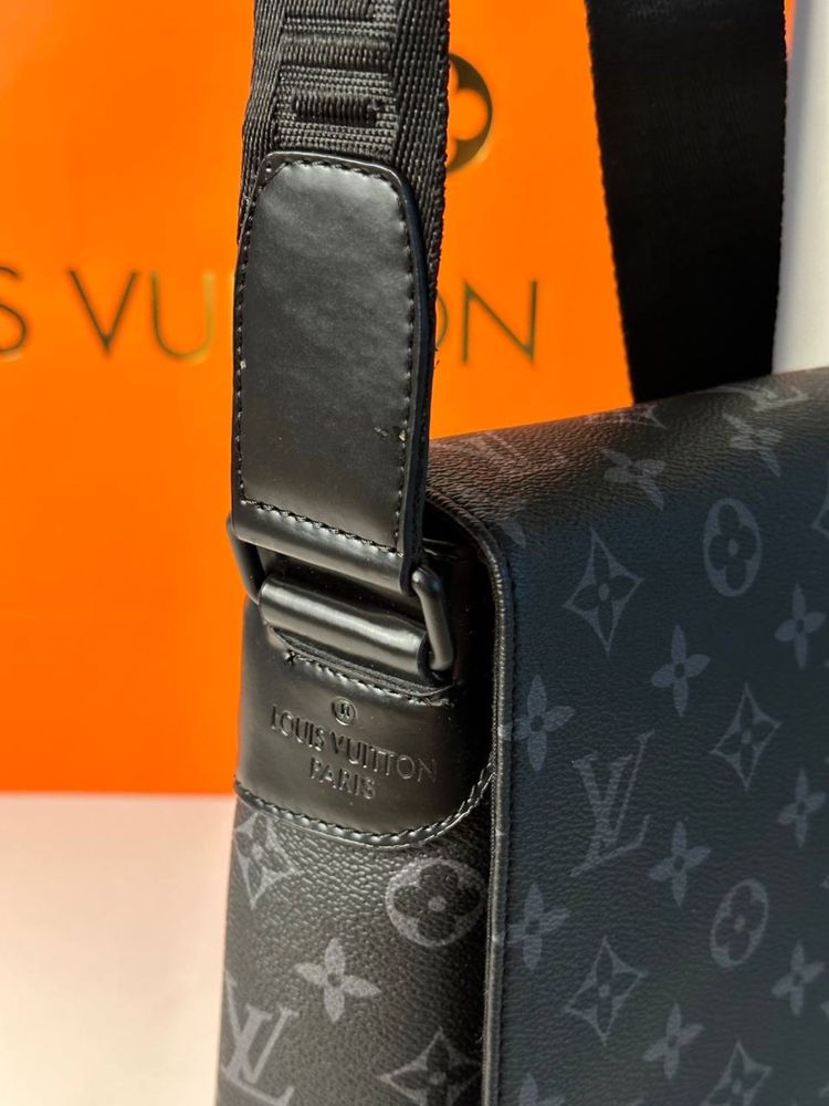 Torebka męska listonoszka na ramię premium Louis Vuitton