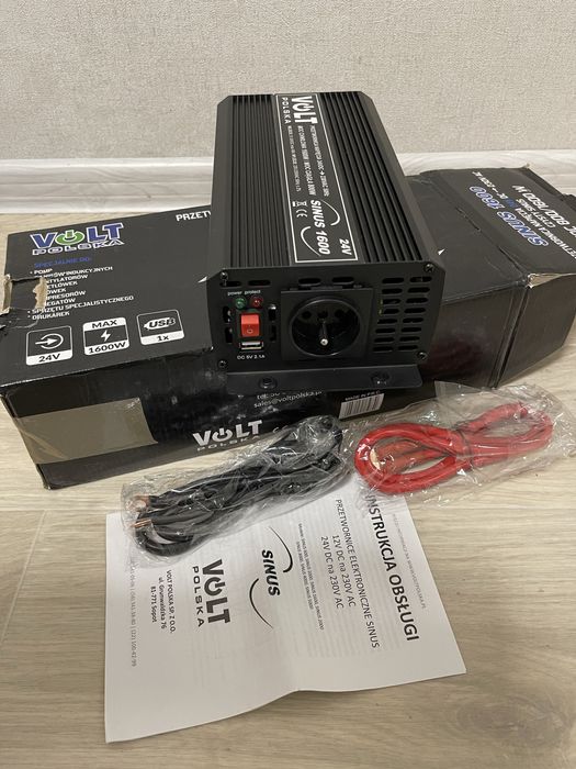 Инвертор 1000 2000 3000 4000 5000 чистий сінус 12/24 volt AC DC