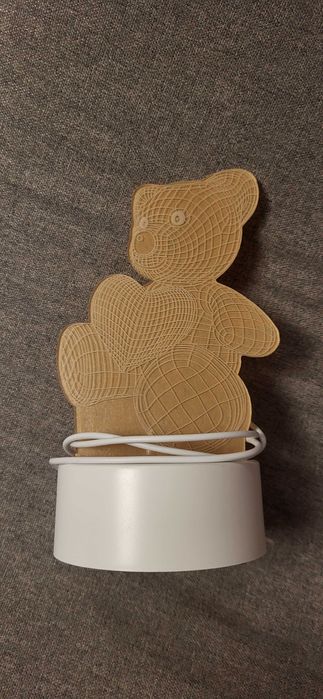 Lampka LED z misiem