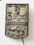 Emblema grande (acima da média) desportivo do tema Rallyes