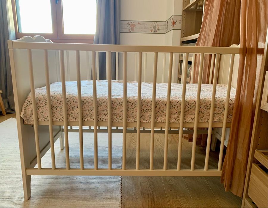 Berço e colchão 60x120