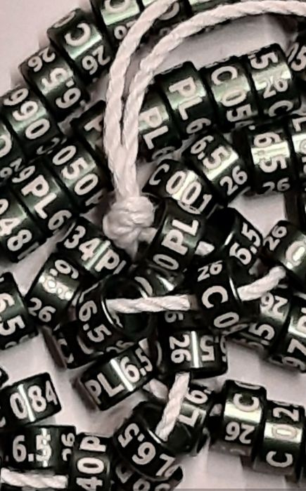 Obraczki papugi ,kanarki ,egzotyka 26r