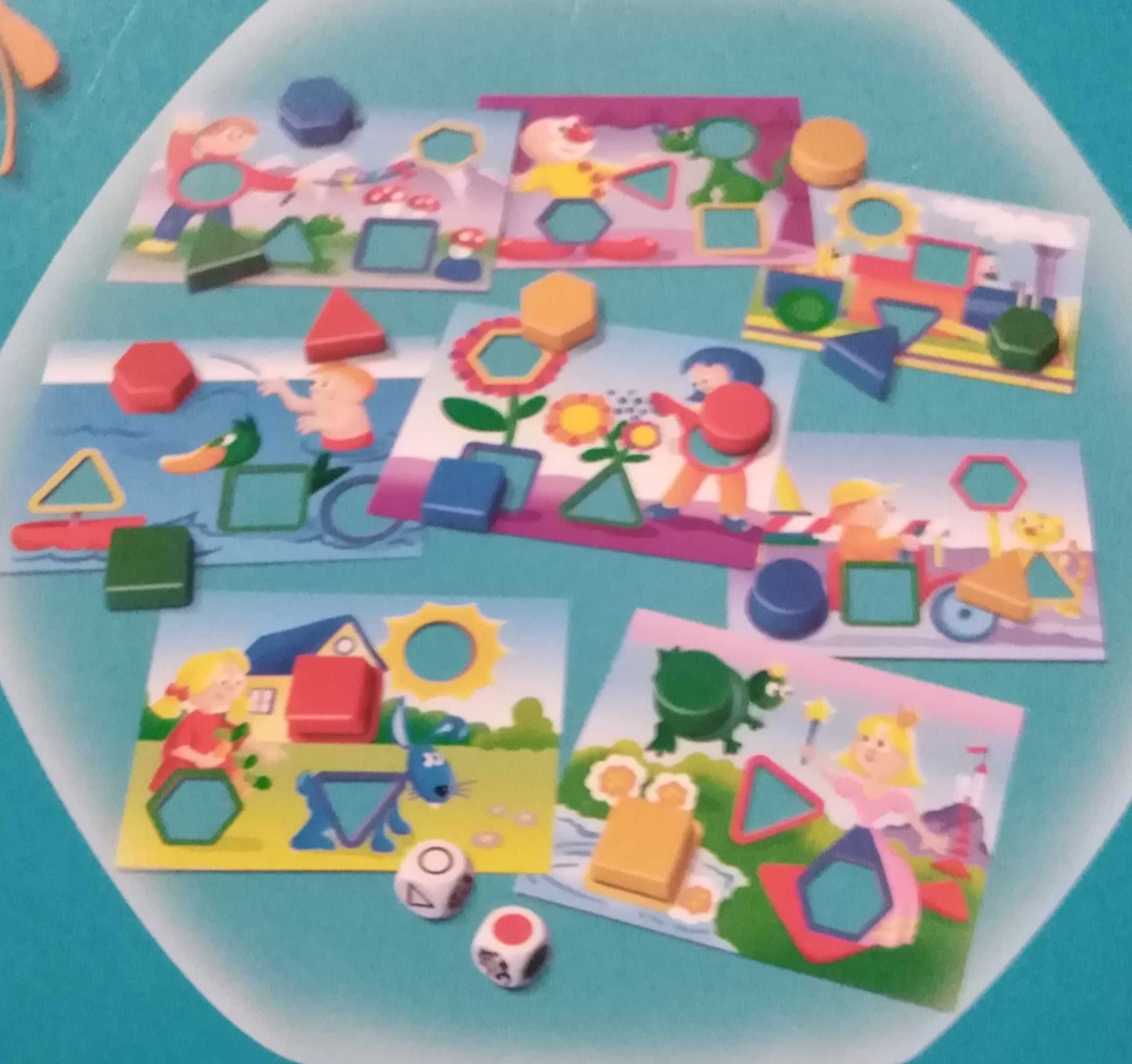 Peppa Minnie Kubuś Puchatek Puzzle domino gry układanki zestaw