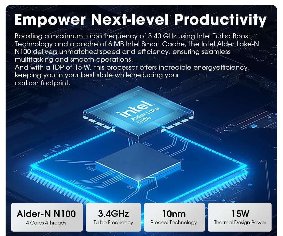 Міні Пк Intel  Window 11