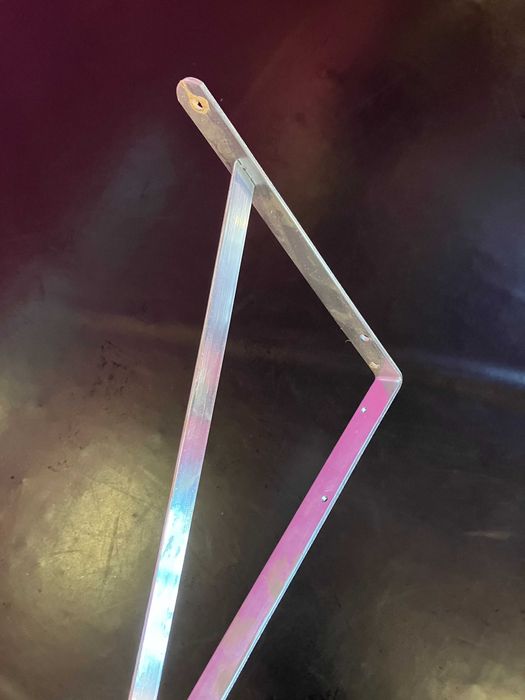 Conj. Mão Francesa Esquadria GRANDES aço 50x33cm -LEROY MERLIN-7 pares