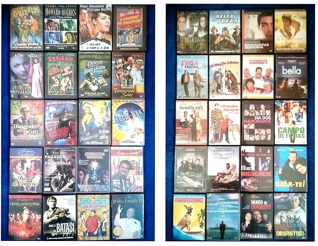 Lote 267 DVD's originais (Lote 7)