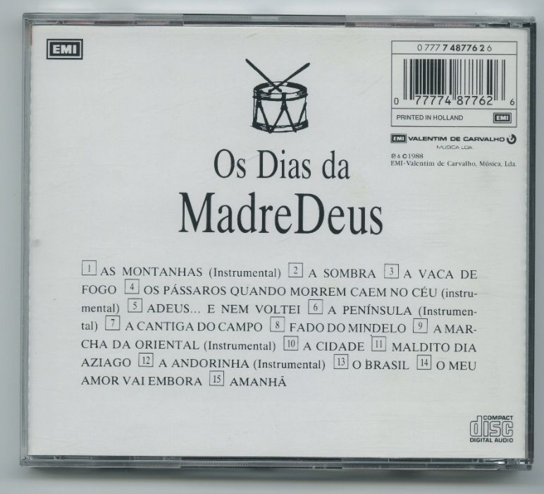 2 CD's Madredeus