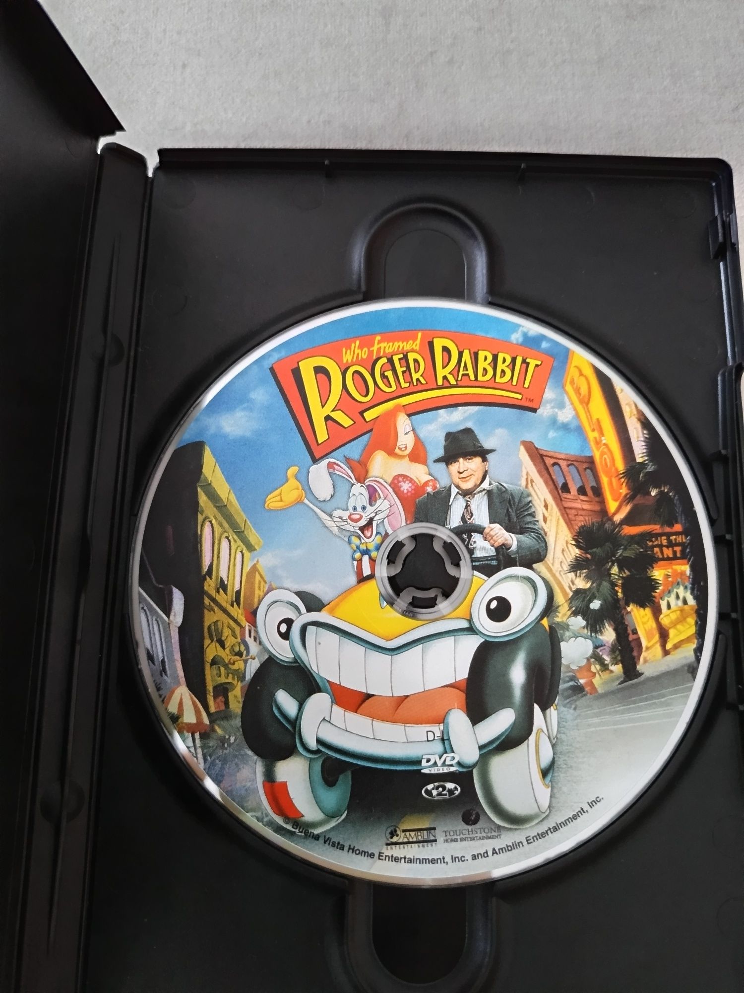 DVD quem tramou Roger Rabbit