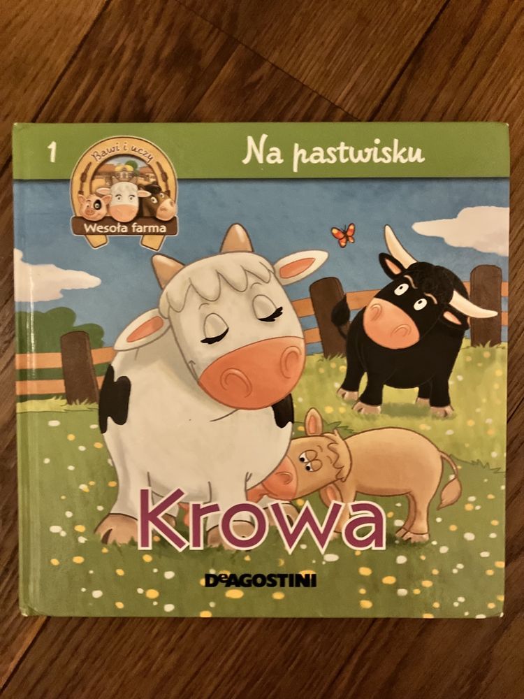 DeAgostini na padtwisku Krowa ksiażeczka