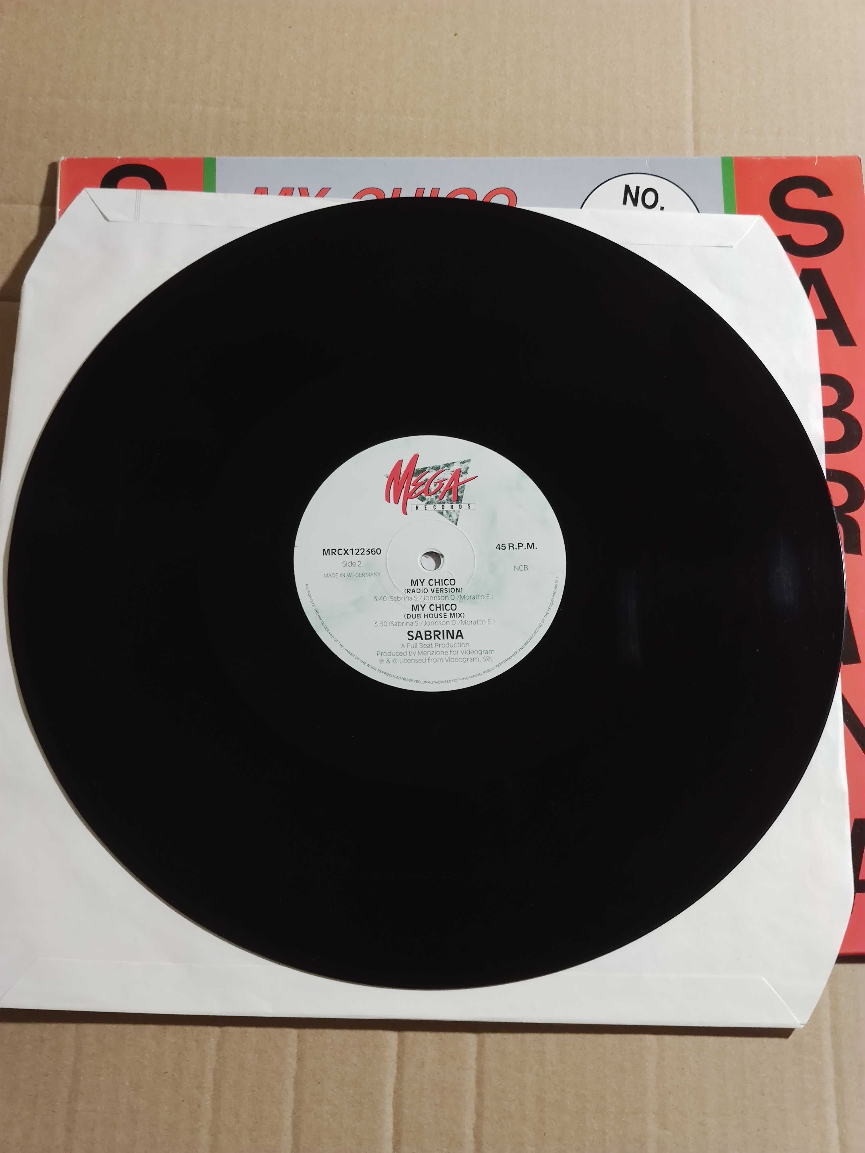 Sabrina - My Chico. Maxi Single 45rpm 12" VG++