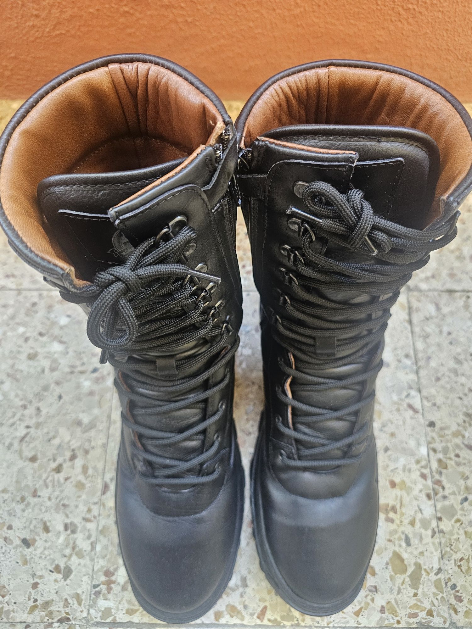 Botas táticas militares segurança 43 novas