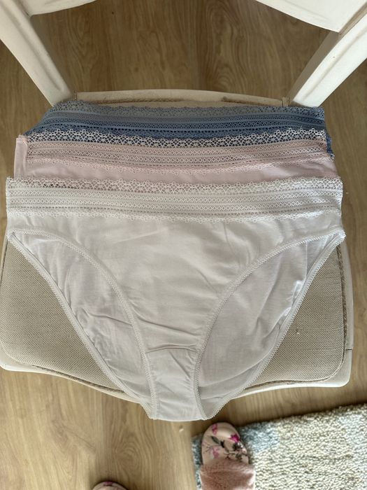 Majtki bawełniane, figi zestaw