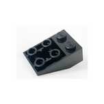 LEGO 3747b Skos 33, 3x2 Odwrócony Czarny 1szt.