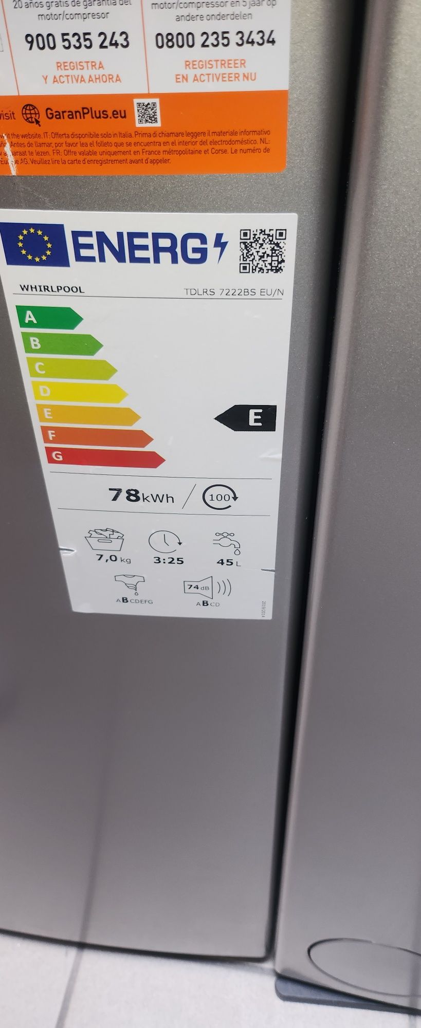 JANKI, ul. WSPÓLNA 6 Pralka Whirlpool 7kg