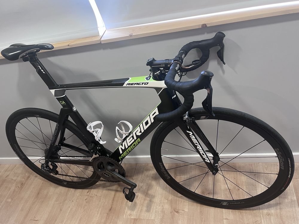 Merida Reacto tamanho M shimano Di2 11