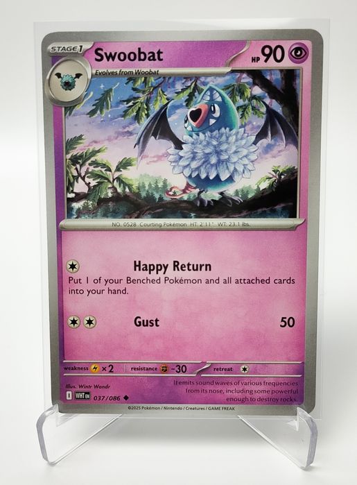 Swoobat 037/086 karta pokemon White Flare