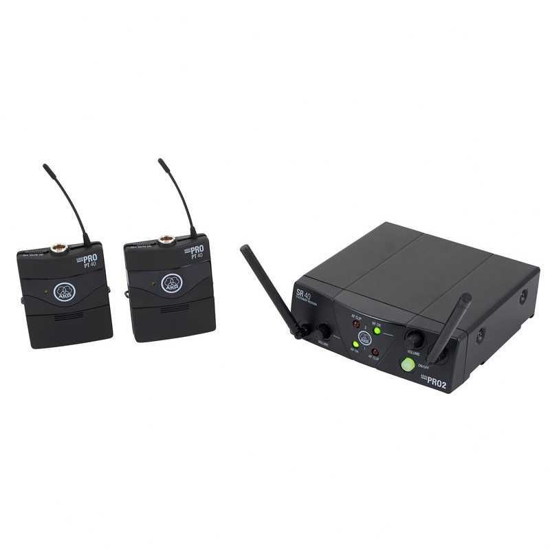 AKG WMS40 MINI2 Instrumental Set bezprzew podwójny zest instrumentalny