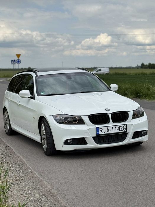 BMW E91 2010 LCI M-Pakiet Manual Panorama PDC Cupholdery