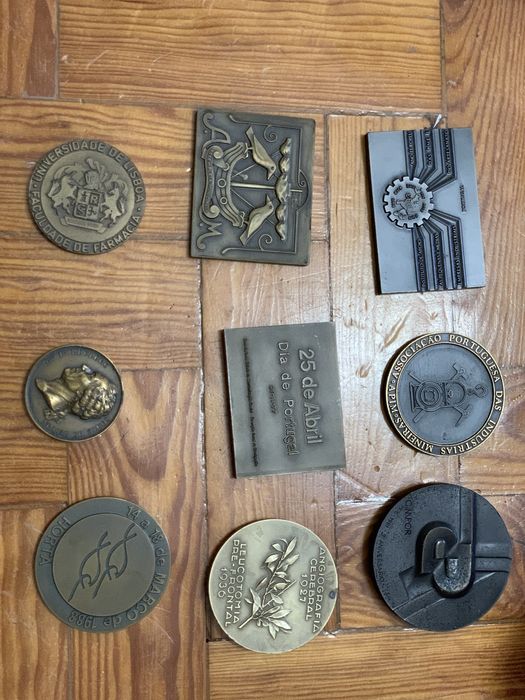 Moedas antigas varios paises