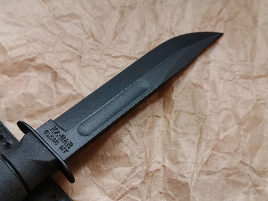 Нож боевой Ka-Bar 1256 Short Black