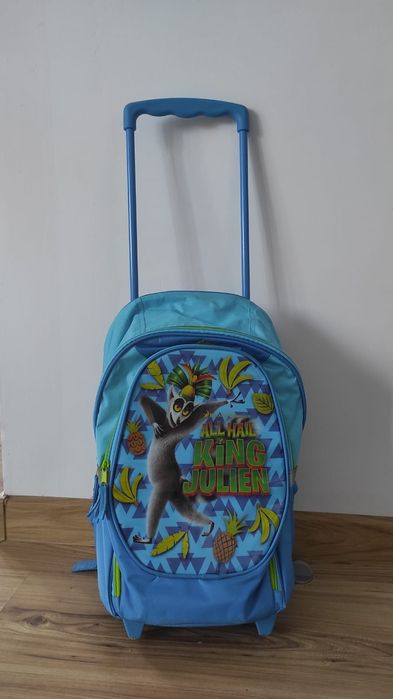 Plecak na kółkach Król Julian