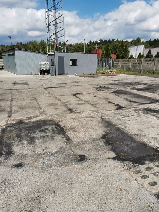 Wynajem dzialki. Ogrodzona