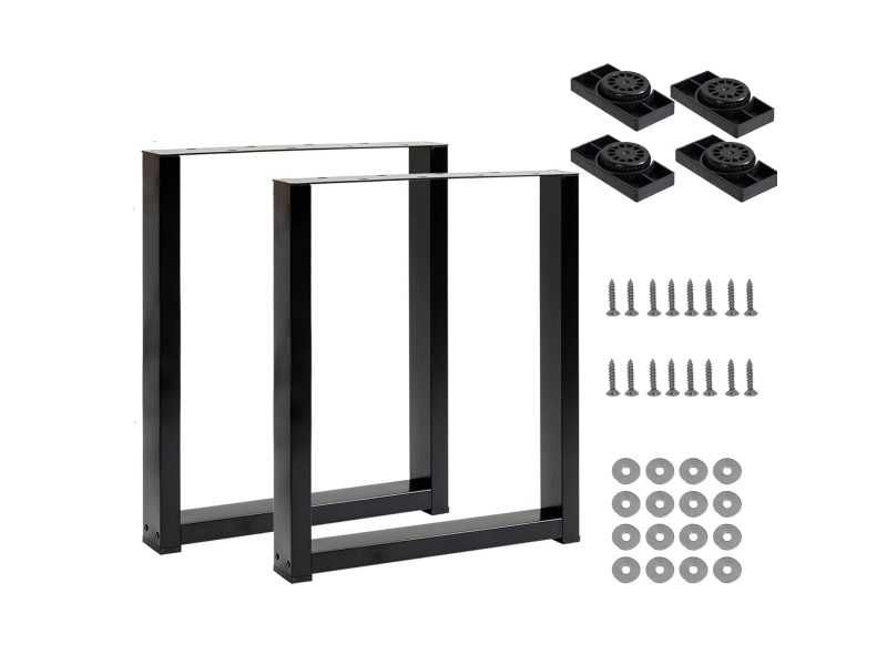 Thanaddo Metalowe Nogi do Stołu 70x72 cm – 2 szt.