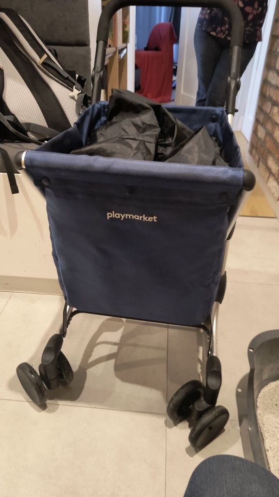 Wózek Playmarket We Go Basic niebieski