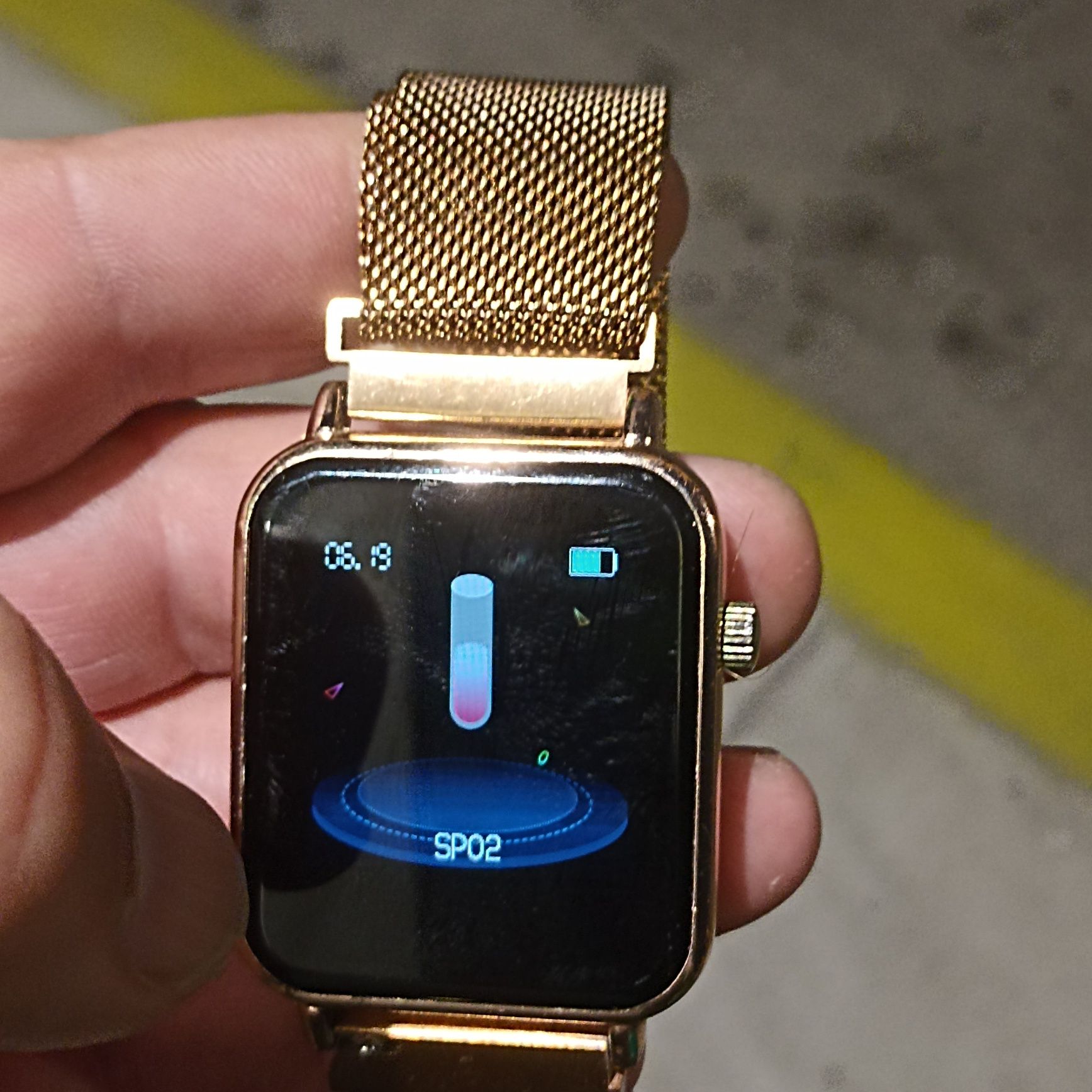 Smartwatch a funcionar muito bem