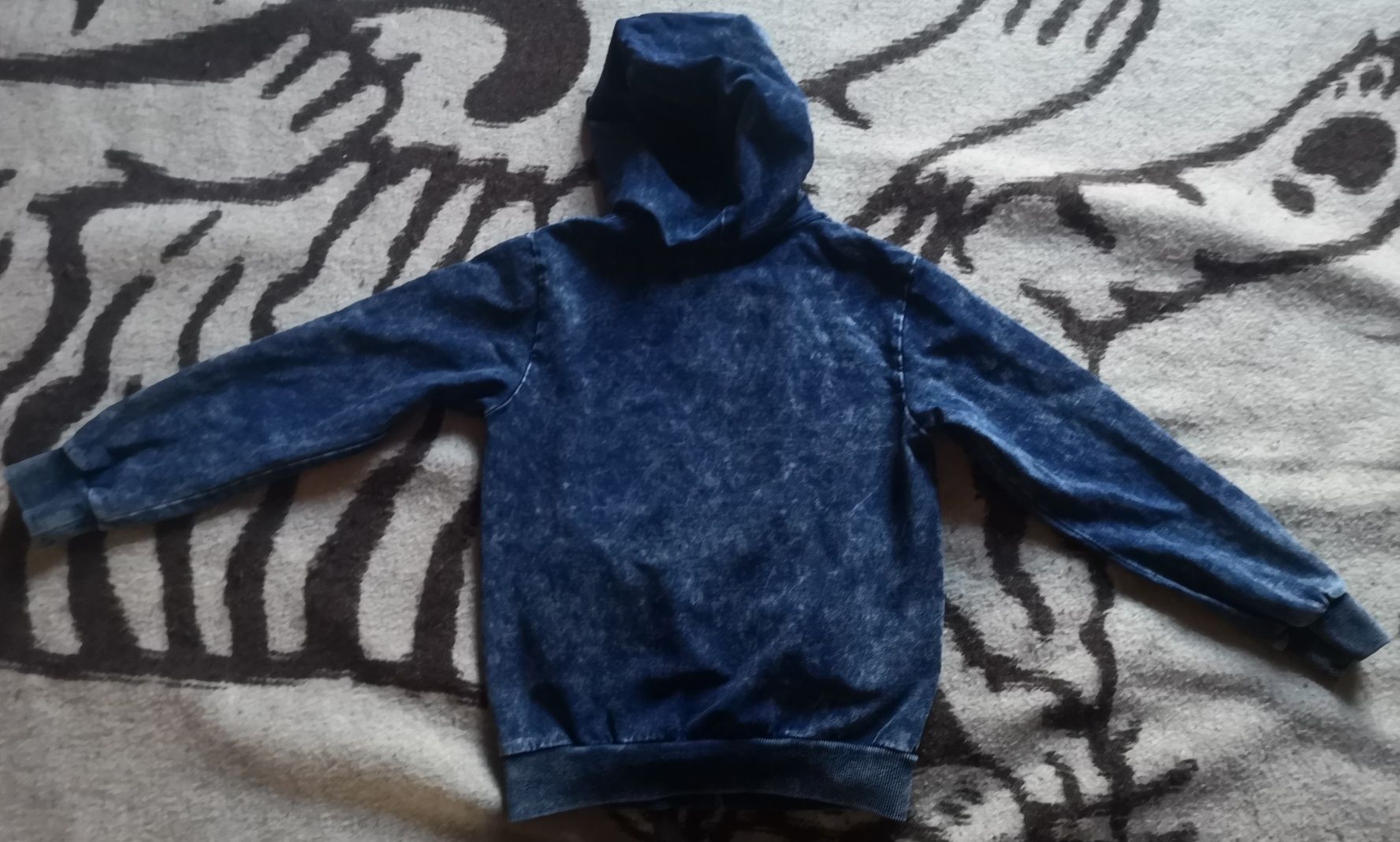 Bluza jeansowa z kapturem