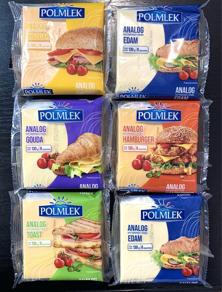 Тостерный сыр PolMlek Польша 130 грм