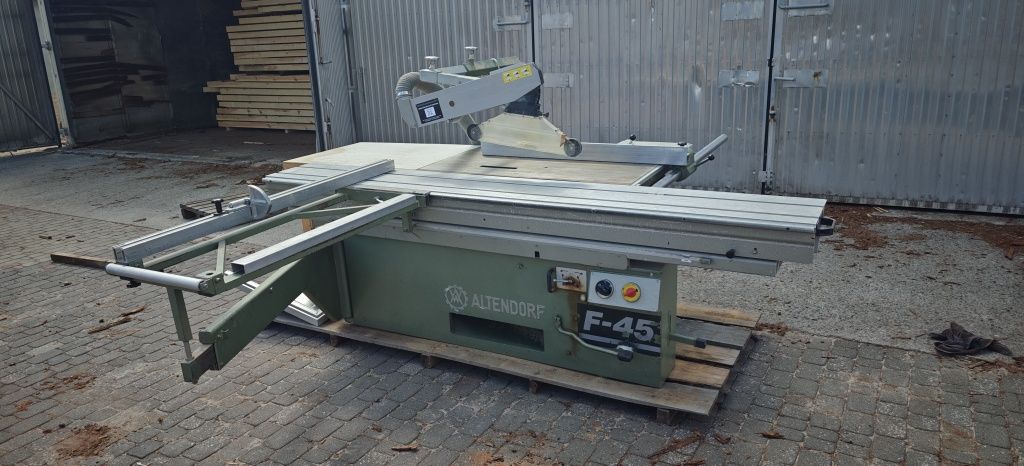 Piła tarczowa formatówka Altendorf f45 pilarka z wózkiem duplex