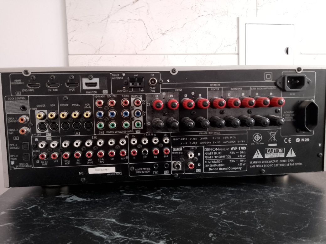 Amplituner DENON AVR-1709