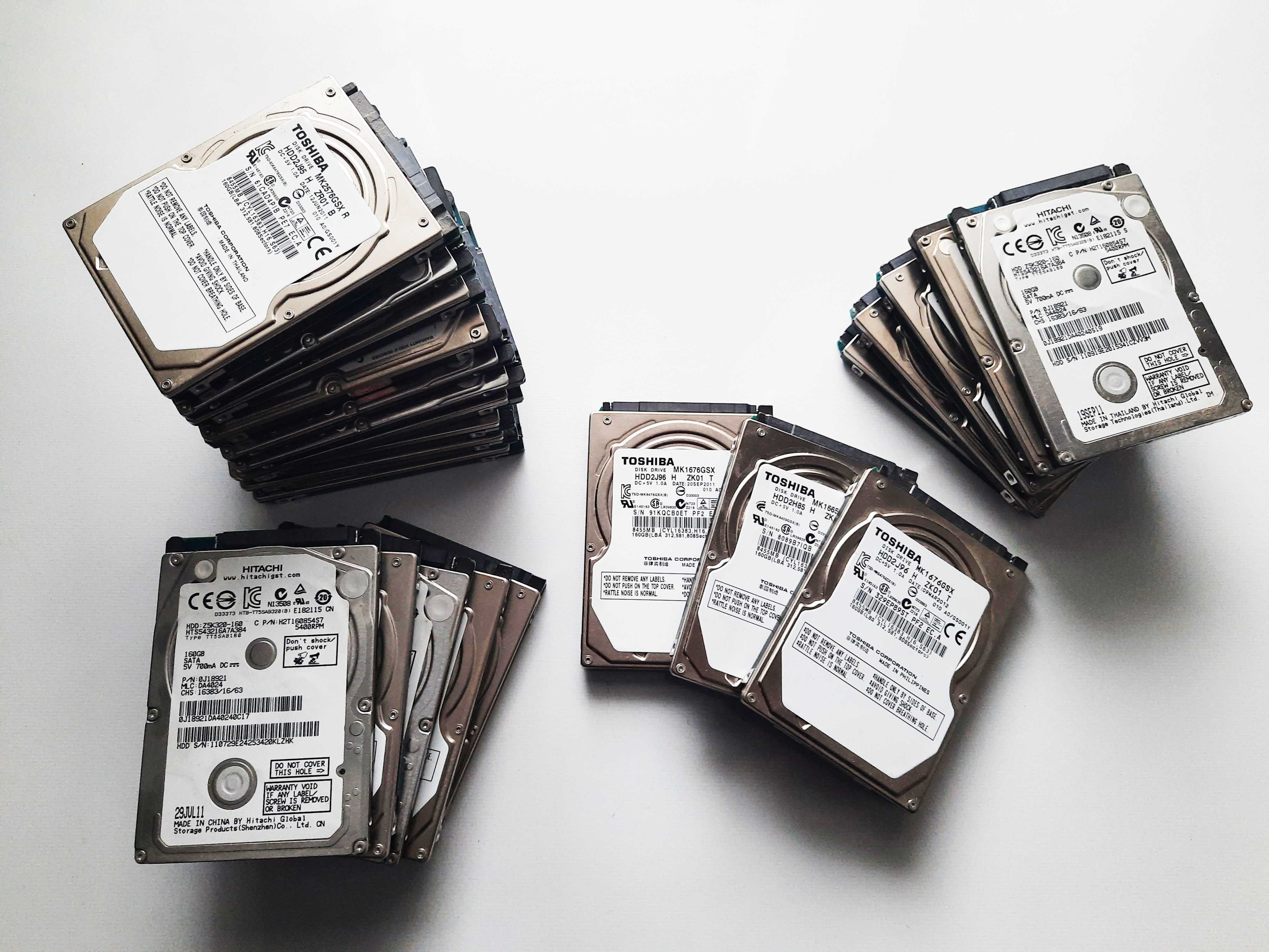 Диски HDD 2.5 на 160Gb / 250Gb / 320Gb