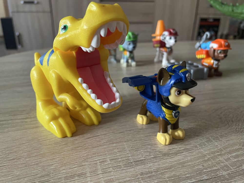 Psi Patrol Figurki w akcji Chase Marshall Zuma Rocky Paw Patrol