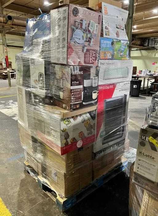 Palety Mix Amazon Elektronika Dom zwroty nadwyżki magazynowe z NIEMIEC