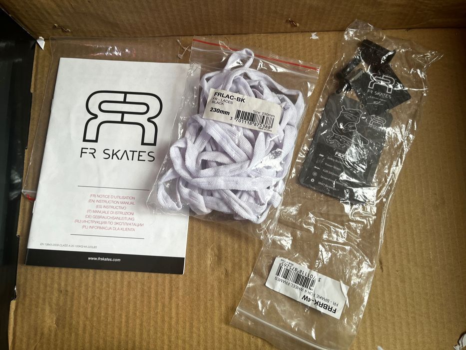 Rolki FR FRX 80 - Czarne