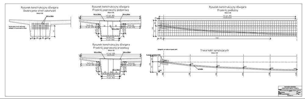 Pomoc w projektach  AutoCAD- rysunki, most, konstrukcje