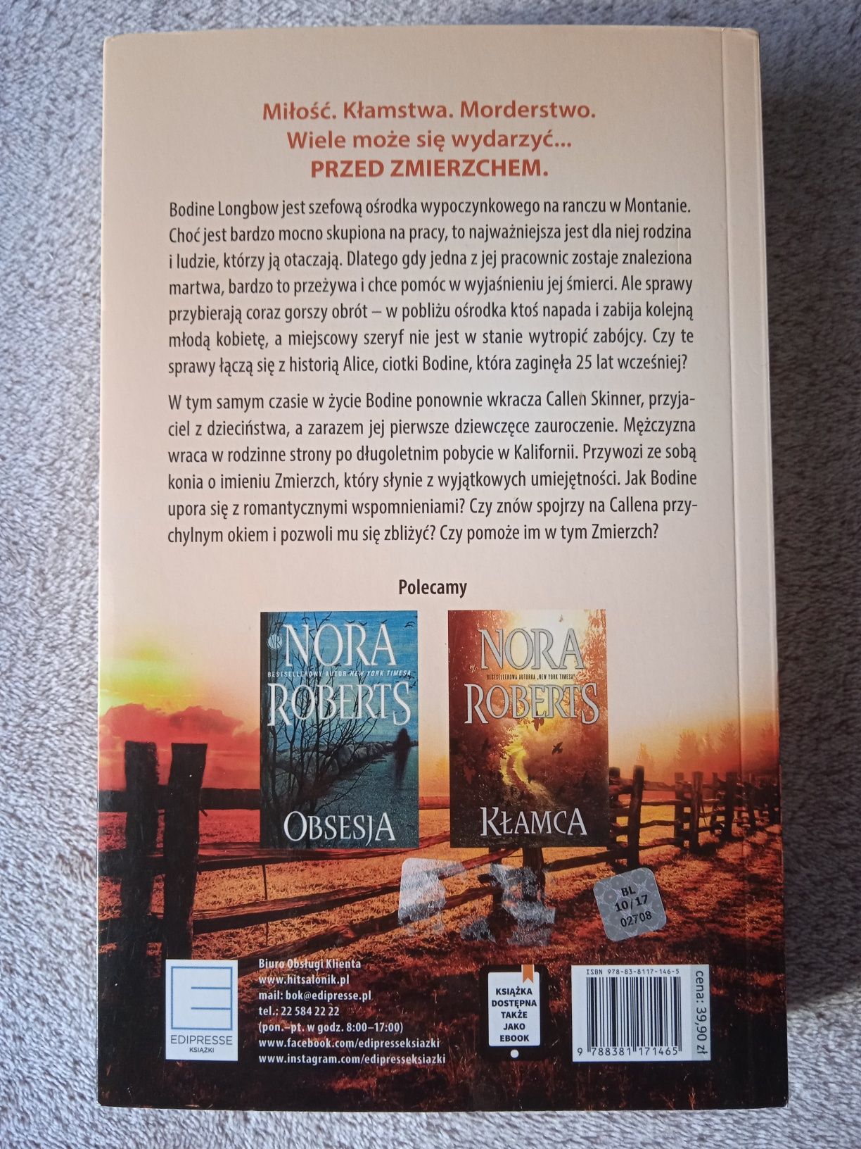 Przed zmierzchem - Nora Roberts