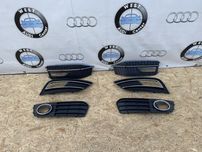 Решітки противотуманок Audi A4 B8 решітки переднього бампера ауді а4б8
