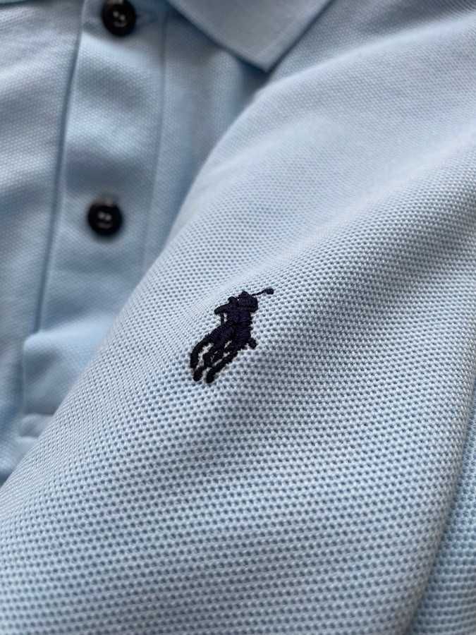 koszulka polo Polo Ralph Lauren M błękitna