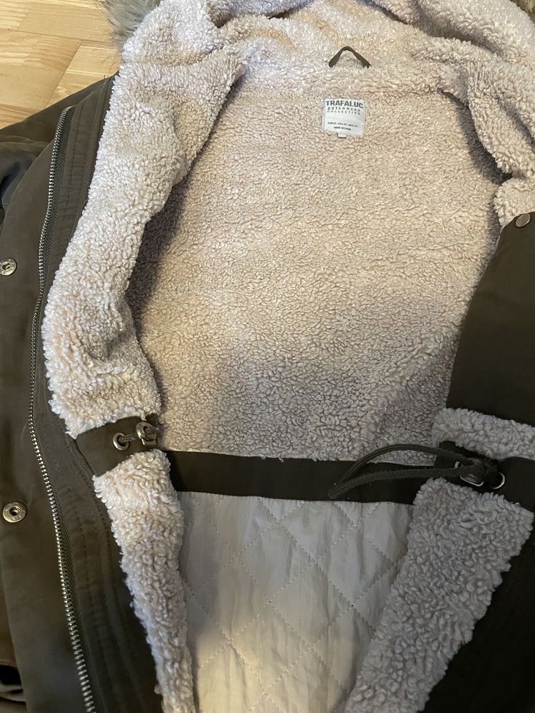 Płaszczyk parka Zara