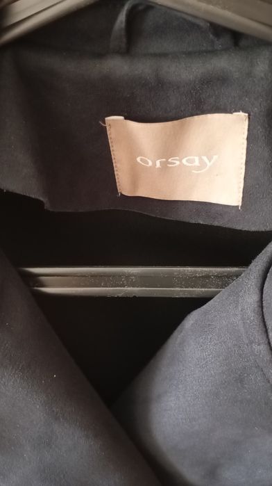 Ramoneska zamszowa czarna Orsay