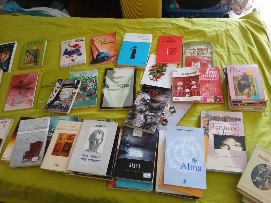 Livros antigis e recentes