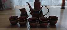 Zestaw Kawowy porcelanowy